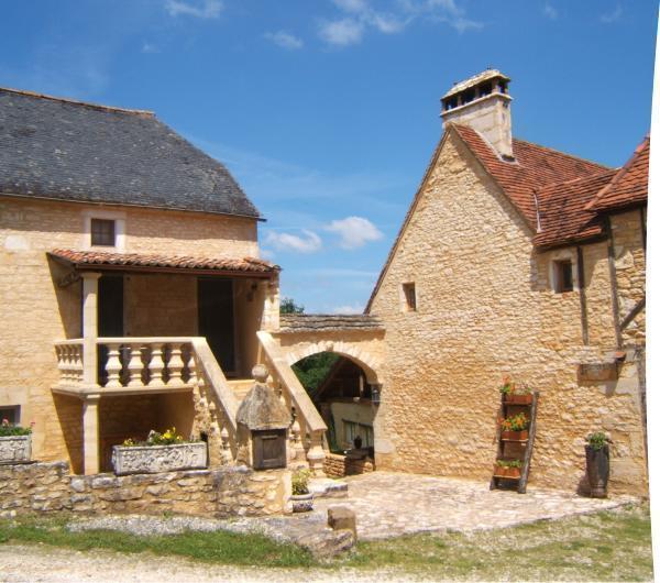Gites Des 3 Vallees Salignac Eyvigues Rum bild